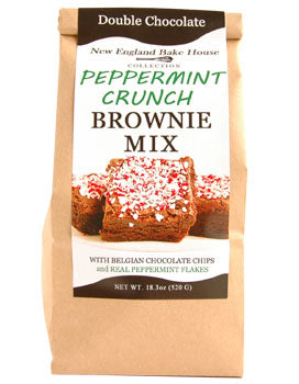 Peppermint Crunch Double Chocolate Brownie Mix